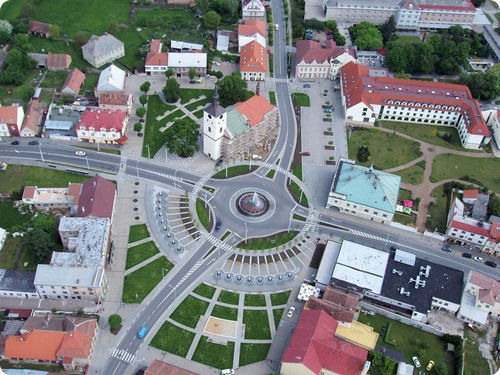 Lázně Bohdaneč - Dokumentace DSP a DPS pro rekonstrukci a dopravní zklidnění Masarykova náměstí s okružní křižovatkou